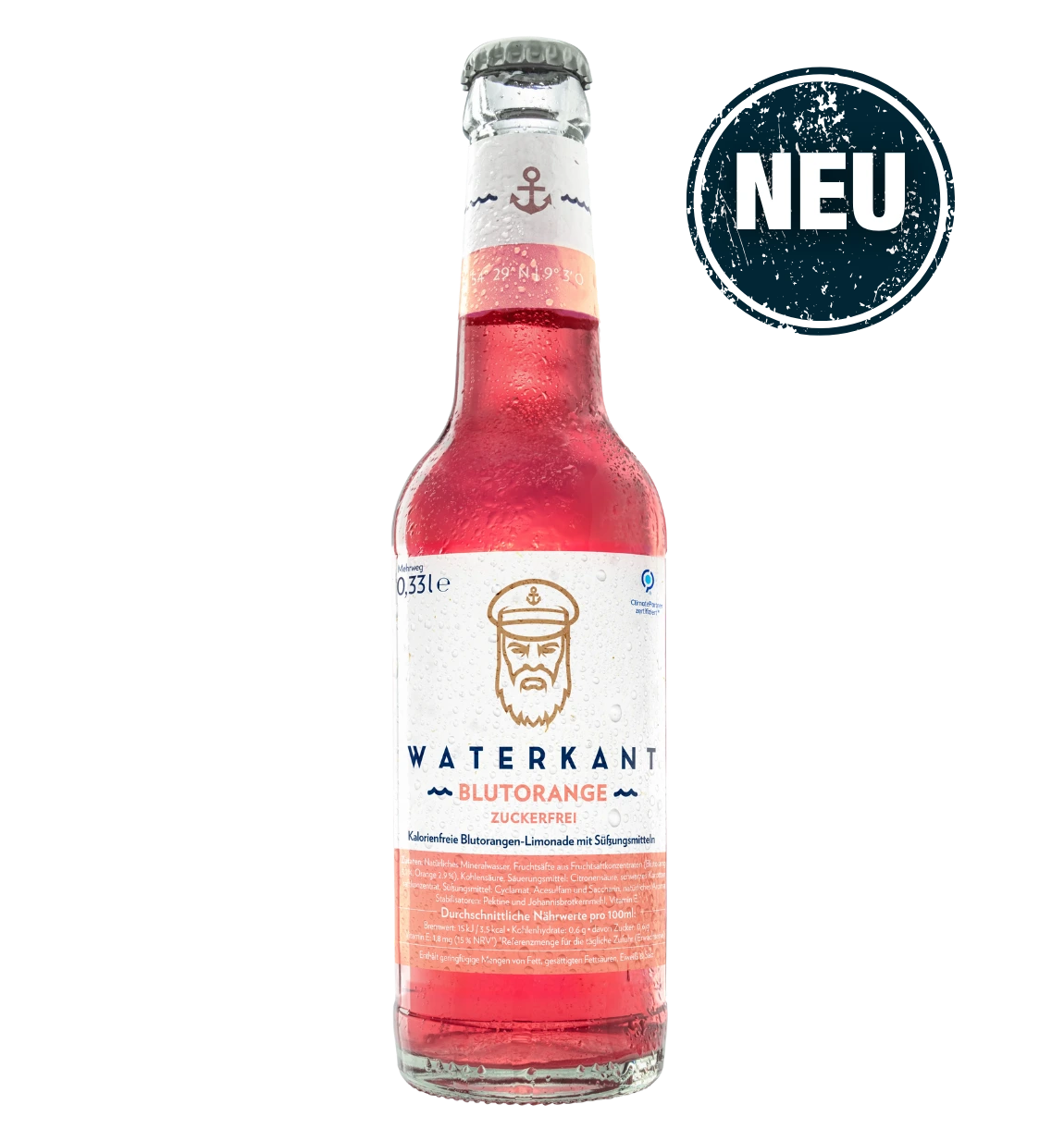 WATERKANT BLUTORANGE ZUCKERFREI 
