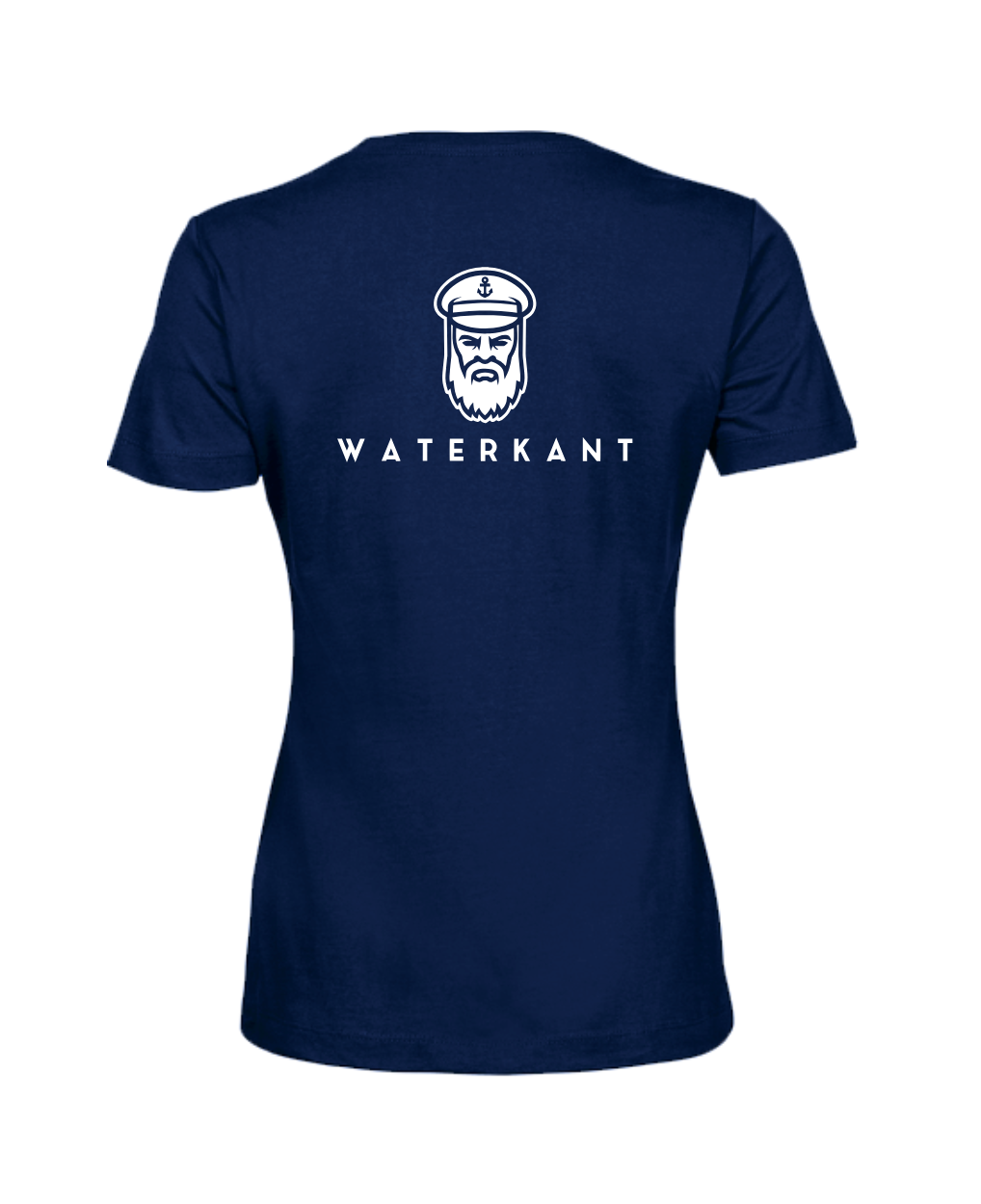 WATERKANT T-SHIRT TAILLIERT NAVY