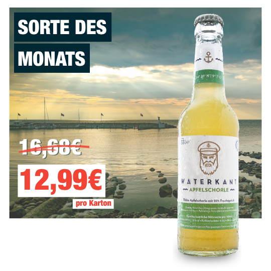 WATERKANT TRÜBE APFELSCHORLE