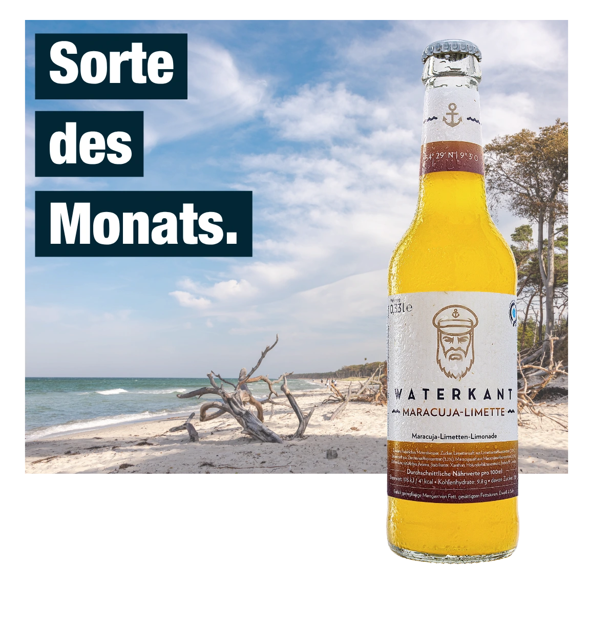 WATERKANT MARACUJA-LIMETTE