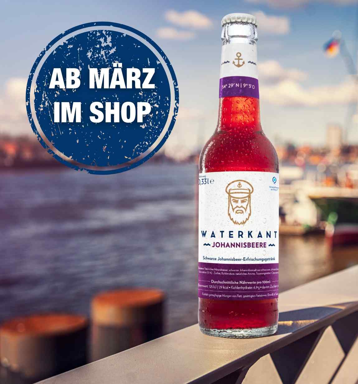 WATERKANT SCHWARZE JOHANNISBEERE